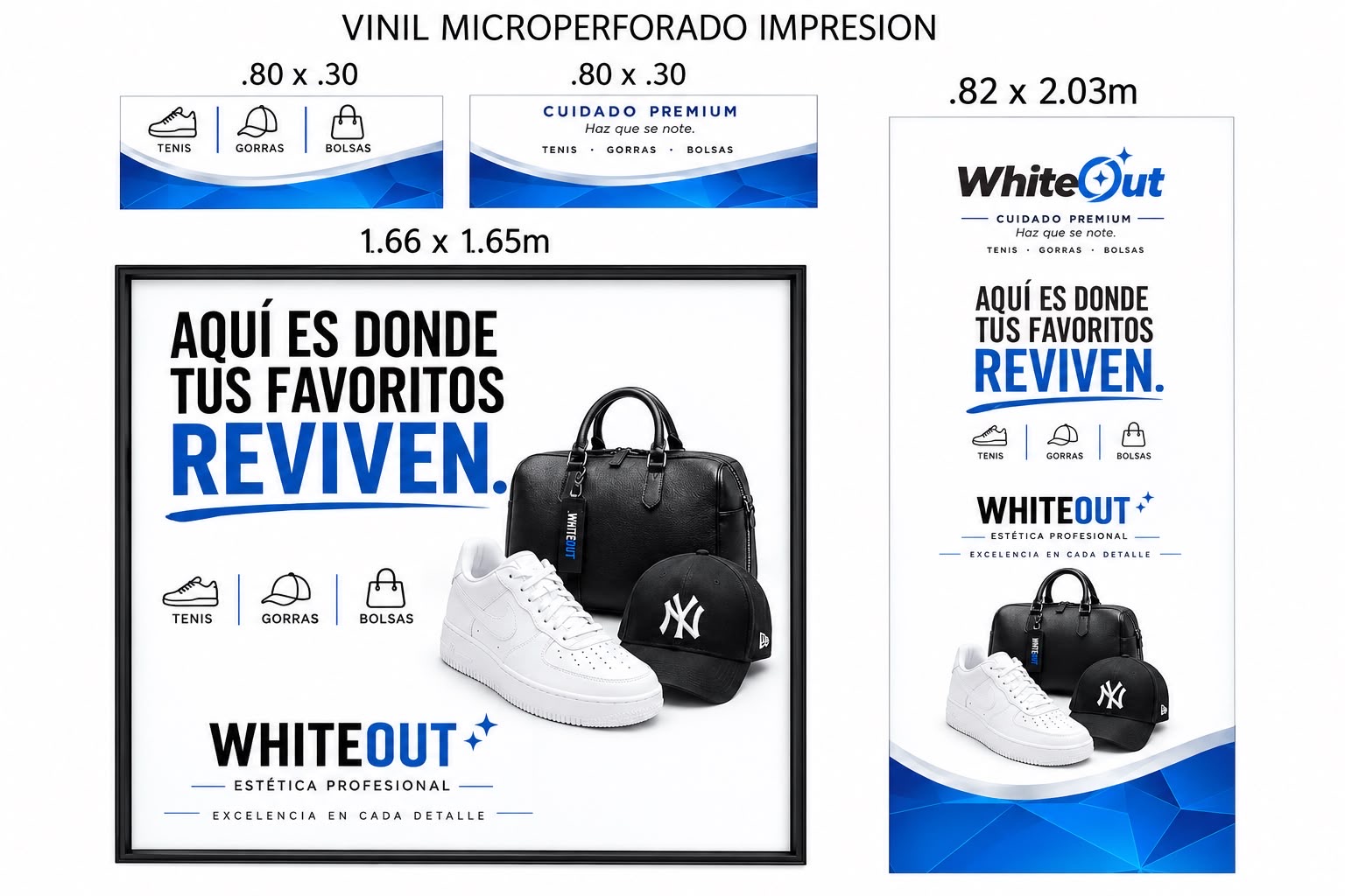 Diseño e identidad de la sucursal WhiteOut